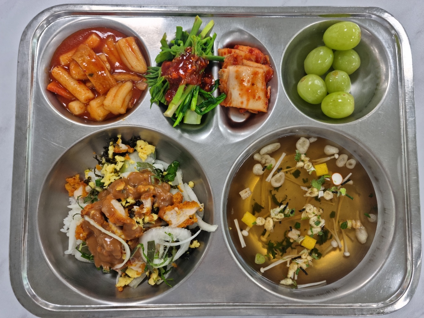 4.15(자율배식대-매일 흰죽제공, 우유급식-해당학반에서 실시)